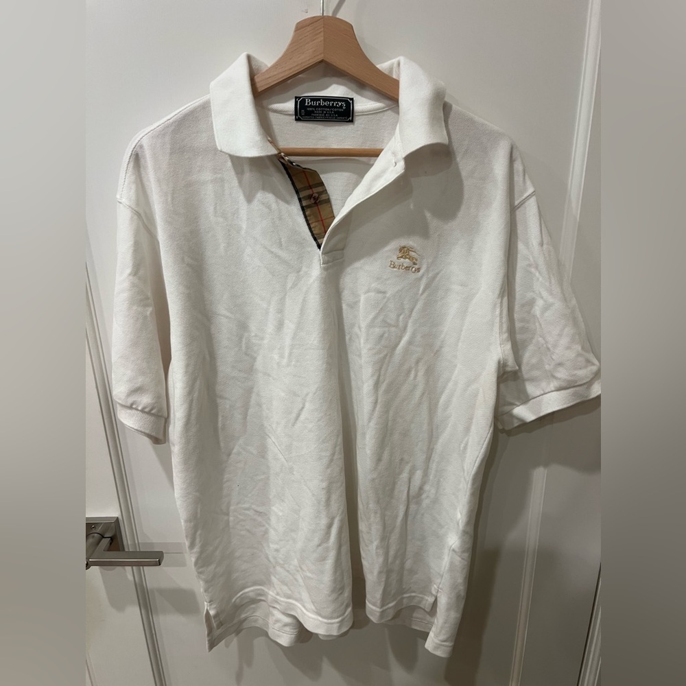 Vintage Burberrys Polo Tshirt